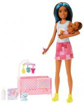 Barbie Bebek Bakıcısı Bebeği ve Aksesuarları HJY34 - 2
