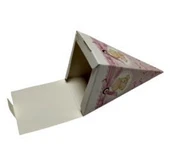 50 Adet 12cm Bebekli Lokumluk Şekerlik Karton Külah Kutu - 8