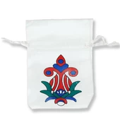 12 Adet Lale Motifli Saten Kese 7x9cm thumbnail 2