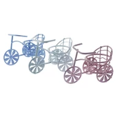 12 Adet Sepetli Metal Bisiklet - 8