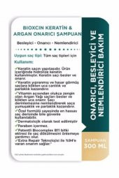 Bioxcin Keratin Argan Onarıcı Şampuan 300 ml - 4