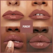 Maybelline New York Super Stay Vinyl Ink Likit Parlak Ruj - 120 Punchy - 4