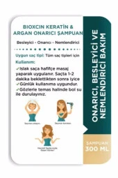 Bioxcin Keratin Argan Onarıcı Şampuan 300 ml - 2