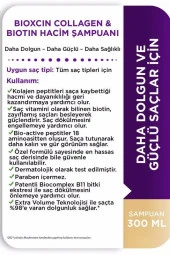Bioxcin Collagen Biotin Hacim Şampuanı 300 ml - 3