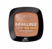 L’Oréal Paris İnfaillible 24H Fresh Wear Matte Bronzer Pudra - 300 Light Clair - 1