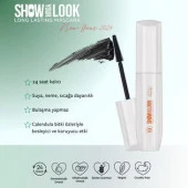 Show By Pastel Yılbaşı Özel Show Your Look 24H Volume Extra Black Maskara - 6
