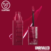 Maybelline New York Super Stay Vinyl Ink Likit Parlak Ruj - 30 Unrivaled thumbnail 4
