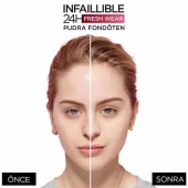 L’Oréal Paris Infaillible 24H Fresh Wear Pudra Fondöten 40 Cashmere - 4
