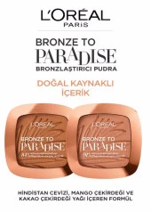 L’Oréal Paris Bronze To Paradise Bronzlaştırıcı Pudra - 02 Baby One More Tan - 4