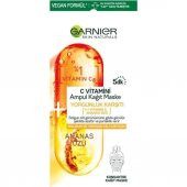 Garnier C Vitamini Yorgunluk Karşıtı Ampul Kağıt Maske 15 gr - 1