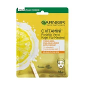Garnier C Vitamini Parlaklık Verici Kağıt Yüz Maskesi 28 Gr - 1