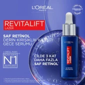 L’Oréal Paris Revitalift Lazer Saf Retinol Gece Serumu 30 ml - 6