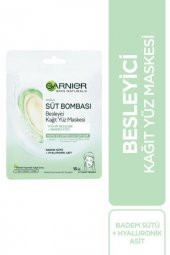 Garnier Süt Bombası Besleyici Kağıt Yüz Maskesi - Badem Sütü - 2