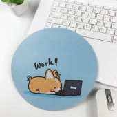 Work! Yazılı Sevimli Mouse Pad - 2