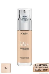 L’Oréal Paris True Match Bakım Yapan Fondöten - 1N Ivory - 2