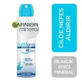 Garnier Mineral Saf Temiz Kadın Deodorant 150 ml - 2