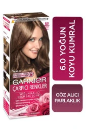 Garnier Çarpıcı Renkler Krem Saç Boyası - 6.0 Yoğun Koyu Kumral - 2