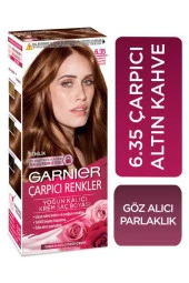 Garnier Çarpıcı Renkler Krem Saç Boyası - 6.35 Çarpıcı Altın Kahve - 2