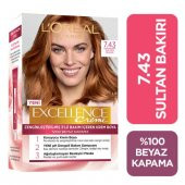 L’Oréal Paris Excellence Creme Saç Boyası - 7.43 Sultan Bakırı - 2