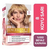 L’Oréal Paris Excellence Creme Saç Boyası - 8 Koyu Sarı - 2