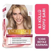 L’Oréal Paris Excellence Creme Saç Boyası - 8.1 Küllü Koyu Sarı - 2
