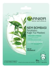 Garnier Nem Bombası Ferahlatıcı Kağıt Yüz Maskesi - 1