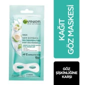 Garnier Nem Bombası Göz Şişkinliğine Karşı Kağıt Göz Maskesi 6 gr - Hindistan Cevizi Suyu - 2
