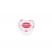 Wee Baby 836 Şeffaf Desenli Silikon Damaklı Emzik No:1 - 4