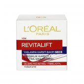 L’oréal Paris Revitalift Yaşlanma Karşıtı Gece Bakım Kremi 50 Ml - 1