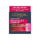 L’Oréal Paris Revitalift Lazer X3 Yoğun Yaşlanma Karşıtı Gündüz Bakım Kremi 50 ml - 1
