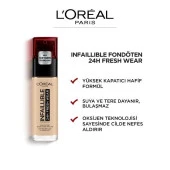 L’Oréal Paris Infaillible 24H Fondöten - 145 Rose Beige - 4