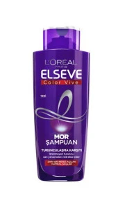 L'Oréal Paris Elseve Color-Vive Turunculaşma Karşıtı Mor Şampuan 200 ml - 1