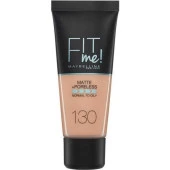 Maybelline Fit Me Matte+Poreless Likid Fondöten No: 130 Buff Beige - 1