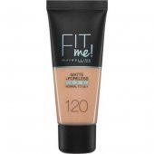 Maybelline Fit Me Matte+Poreless Likid Fondöten No: 120 Classic Ivory - 1