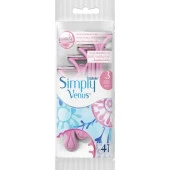 Gillette Simply Venus 3 Tıraş Bıçağı 4'lü - 1