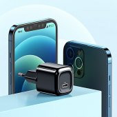 Mcdodo Ch-8291 20W Mini Pd Type-C Girişli Şarj Adaptörü-Siyah - 4