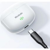 Mcdodo HP-2780 Tws Bluetooth 5.1 Bağlantılı Kulakiçi Kulaklık-Beyaz - 4