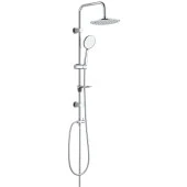ECA Myra Banyo Bataryası+T-MAY Banyo Bostan Oval Tepe Duş Takımı Seti Paslanmaz Krom - 4