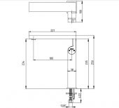ECA İcon Yüksek Tip Lavabo Bataryası Krom 102188044H 20 Yıl Garantili E.C.A. - 2