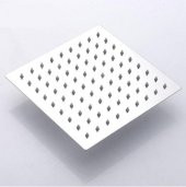 T-MAY Banyo Sart Kare Tepe Duş Seti Başlığı 25x25 Paslanmaz Metal - 3