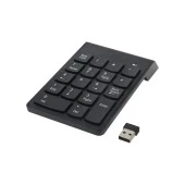 Kablosuz Numeric Numerik Keypad 18 Tuşlu Sayısal Klavye Numpad - 1