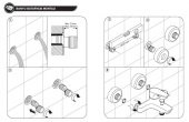 ECA Niobe 3lü Batarya Seti(Banyo 482+Lavabo 053+Eviye 098) - 9