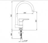 ECA Delta Tek Gövde Eviye Bataryası Krom 102118114 thumbnail 2