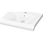 İdevit Hera 80 Cm Dolap Uyumlu Yarım Lavabo - 1