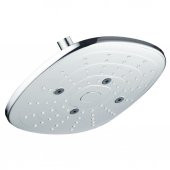 T-MAY Banyo Ayvacık Yuvarlak Tepe Duş Seti Başlığı Krom Paslanmaz - 2