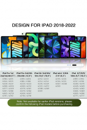 iPad 2018-2022 Stylus Kalem Eğim Hassasiyetli Avuç İçi Redli Apple Kalem - 3