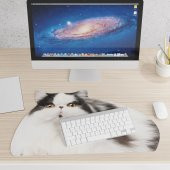 Mustard Fat Cat Mousepad - 1