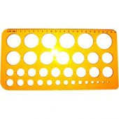 HATAS DAİRE CETVELİ 1-36MM BÜYÜK - 1