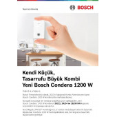 Bosch Condens 1200w - 24 Kw Tam Yoğuşmalı Kombi - 2