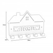 Metal Anahtarlık Askısı Model 2 BEYAZ - 1